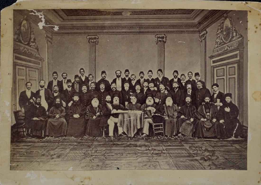 Подписване на фермана 1870 г.